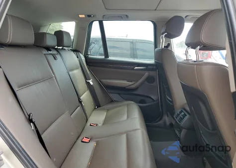 2012 BMW X3 xDrive28I из США, поврежденный, VIN 5UXWX5C59CL721168